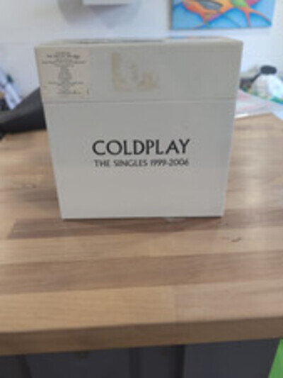 Coldplay The Singles 1999-2006 7" Vinyl Box Set SEALED!!