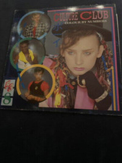 CULTURE CLUB COLOUR BY NUMBERS VINYL RECORD WITH INSERT