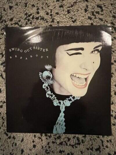 Swing Out Sister Breakout Extended Mix 12" Vinyl 1986 Pop Mercury Records