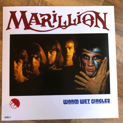 MARILLION Warm Wet Circles Prog 45 7" Record Vinyl single with unique Sleeve