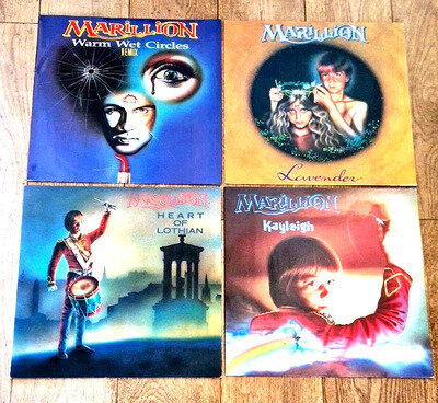 JOB LOT~~X4~~MARILLION 12" MAXI DISCS~~IMMACULATE~~EMI