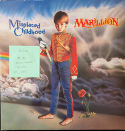 Marillion Misplaced Childhood Vinyl Record VG/VG MRL2 1985