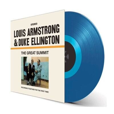 Louis Armstrong & Duke Ellington - The Great Summit. Blue 180g Vinyl 12" Album