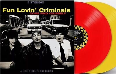 Fun Lovin' Criminals Come Find Yourself LP Album vinyl record limited red yellow