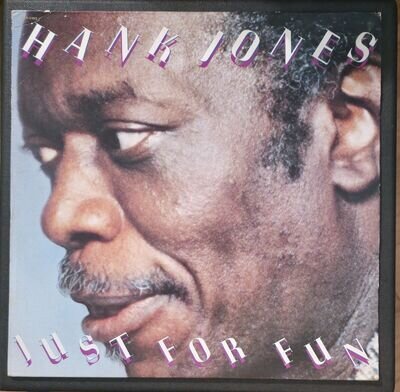 Hank Jones – Just For Fun - Vintage Jazz LP VG/VG+ VINYL RECORD ALBUM