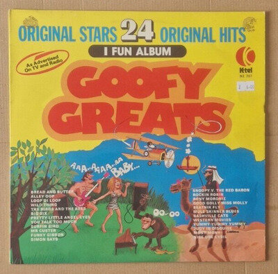 Goofy Greats 1 Fun Album - 24 Original Hits - Vinyl Record LP Album