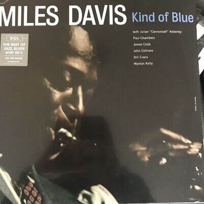 MILES DAVIS 'KIND OF BLUE LP' BLACK 180 G VINYL LP - NEW + SEALED