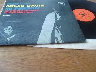 Miles Davis In Person - CBS vinyl LP