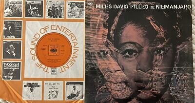 MILES DAVIS:"FILLES DE KILIMANJARO".1968 CBS STEREO NEAR MINT!