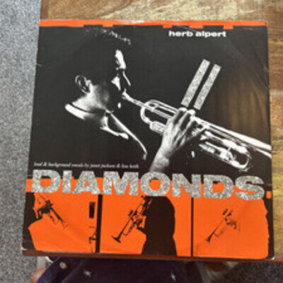 Herb Alpert - Diamonds - Used Vinyl Record 12 - 66 - B1362z