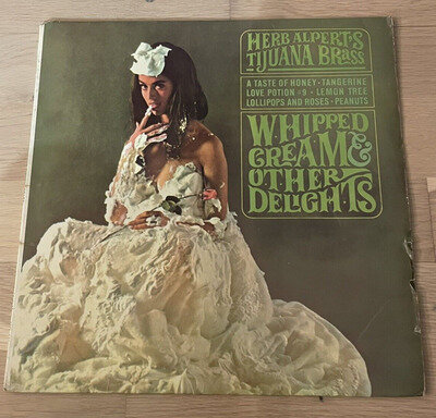 Herb Alpert's Tijuana Brass Whipped Cream & Other Delights (VG/VG+) 12" Vinyl LP