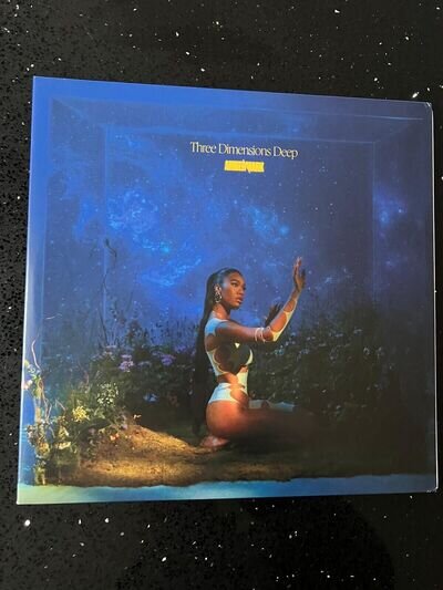 Amber Mark Three Dimensions Deep- 2 X CLEAR VINYL LP