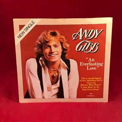 ANDY GIBB An Everlasting Love 1978 UK 3-track 7" vinyl single Bee Gees original