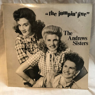 The Andrews Sisters 'Jumpin Jive' Record Vinyl 12" LP Album UK 1984 MCL 1789