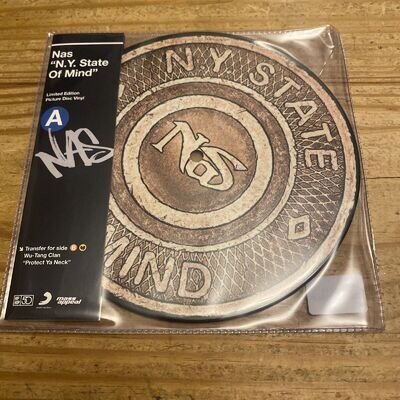 Nas x Wu-Tang Clan: NY State of Mind / Protect Ya Neck - Picture Disc Vinyl 7"