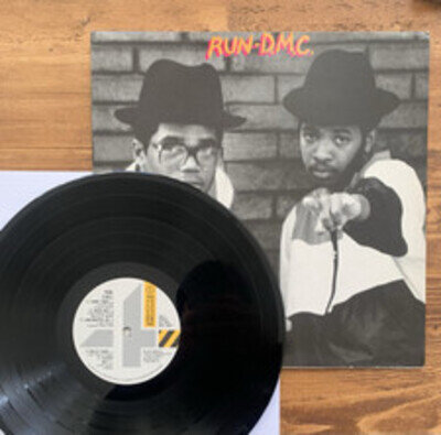 Run DMC s/t 1984 lp. 1st UK Press. 4th & Broadway N/M