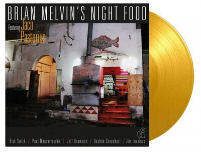 Brian Melvin Feat Jaco Pastorius Night Food LP album vinyl record limited ED