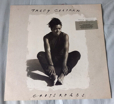 TRACY CHAPMAN Original UK LP CROSSROADS Folk Rock Pop