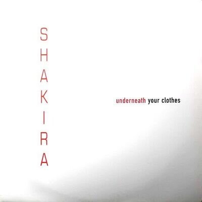 Shakira - Underneath Your Clothes (12", Promo)