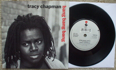 Tracy Chapman - Bang Bang Bang / Woman's Work - EX- 45 + PS