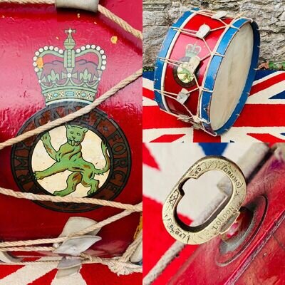 Vintage Army Cadet Force Bass Drum by AF Matthews of London Ltd (c.1950-60’s)