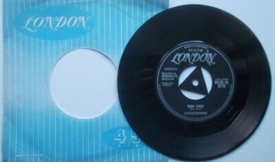 Little Richard: "Baby Face" / "I'll Never Let You Go". London 45-HL-U.8770. 1958