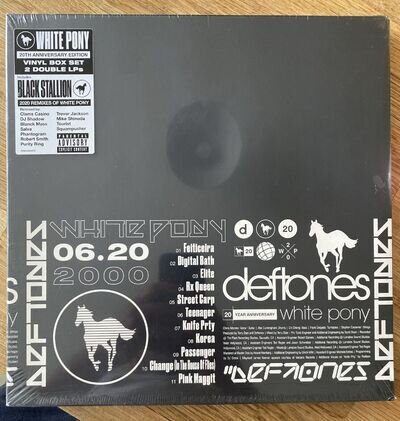 Deftones - White Pony 20th Anniversary New Vinyl Lp Anniversary Edition Deluxe