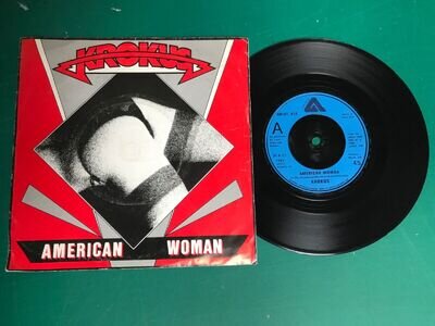 KROKUS - American Woman 7" - 1982 Arista