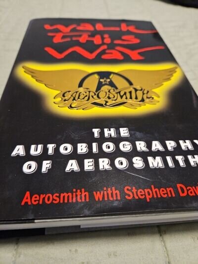 AEROSMITH Signed/Autographed Book - WALK THIS WAY SIGNED BY ALL 5 MEMBERS-1ST ED