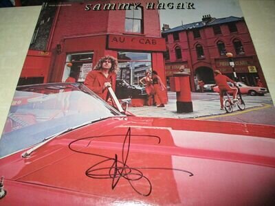 SAMMY HAGAR AUTOGRAPHED/SIGNED VINYL RECORD ALBUM VAN HALEN JSA CERTIFIED