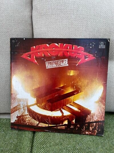 Krokus ' Hardware' original vinyl record