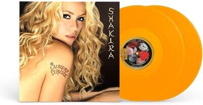 SHAKIRA – LAUNDRY SERVICE 2x ORANGE VINYL LP (NEW/SEALED) PRESALE 21/01/22