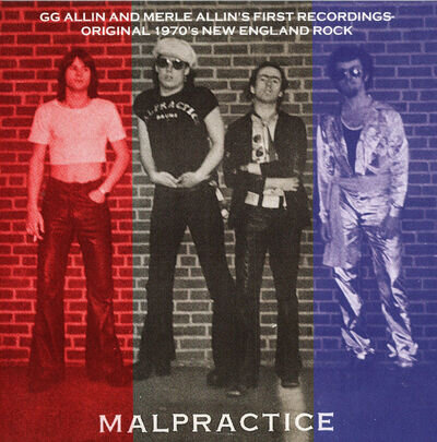 Malpractice – Love Tunnel / Devil's Triangle 7'' coloured vinyl TPOS GG Allin