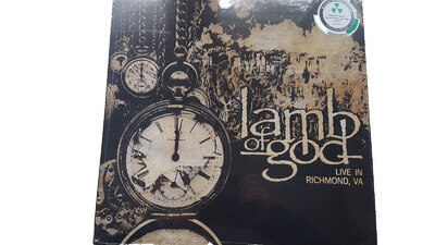 Lamb Of God – Live In Richmond, VA - Ltd Edition Pink/Black Splatter Vinyl (New)