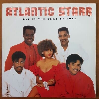 ATLANTIC STARR - All in the name of love (1987 US Vinyl Album) **EX/NM**