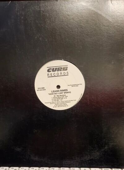 Leann Rimes - How Do I Live REMIXES. 12" DJ Promotional Copy