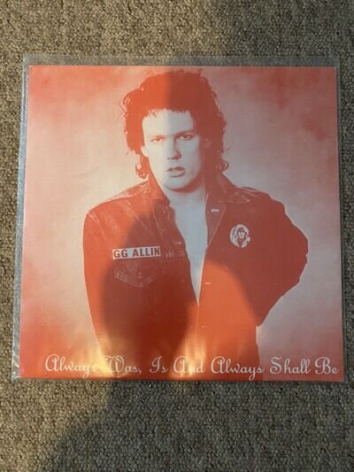 GG Allin - Always Was, Is And Always Shall Be 1983 Sweden Green Vinyl Rare