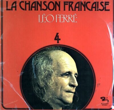 Léo Ferré - La Chanson Francaise 4 LP (VG/VG) .