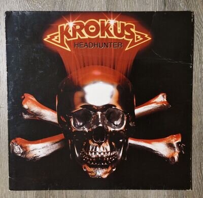 KROKUS ~ HEADHUNTER 12'' Vinyl LP Arista 205255 Europe 1983