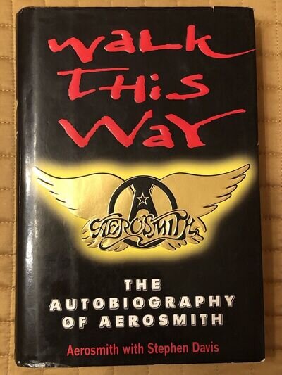 AEROSMITH Signed/Autographed Book - WALK THIS WAY SIGNED BY ALL 5 MEMBERS-1ST ED