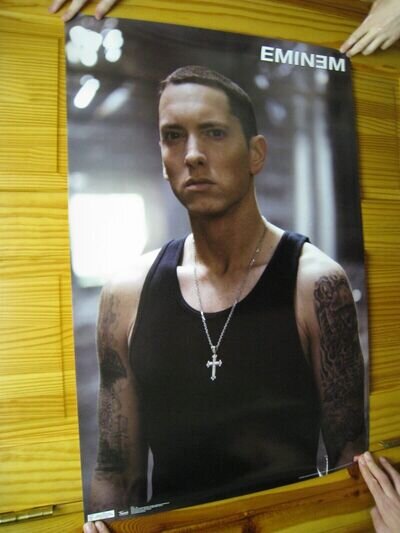 Eminem Poster Face Shot Portrait