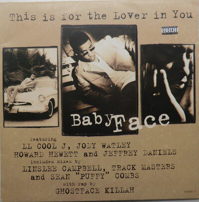 VINYL LP ALBUM "This Is For The Lover " By Babyface 33rpm Record