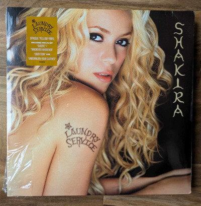 Shakira – Laundry Service [2x Orange 12" Vinyl Record LP] Sealed, See Pics