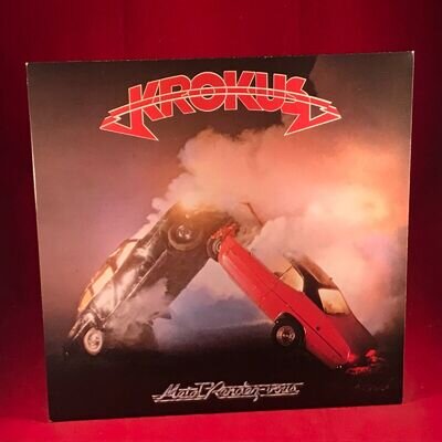 KROKUS Metal Rendez-Vous 1980 UK vinyl LP original Heatstrokes Marc Storace