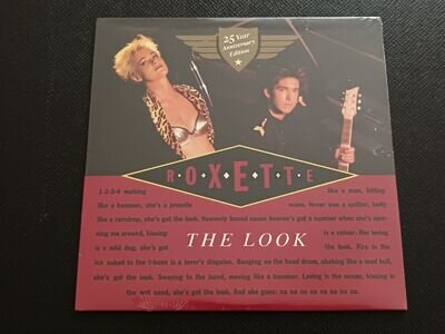 Roxette - THE LOOK 25th Anniversary Ltd Edition RED 7'' Vinyl RSD Rare Sealed