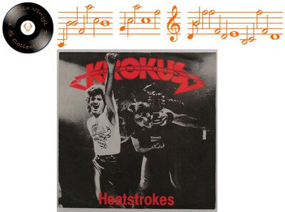 Krokus Heatstroke 12" Single Translucent Vinyl A1 B1 Pressing Rare - EX