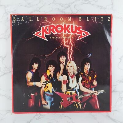 Krokus – Ballroom Blitz 12" Single Vinyl