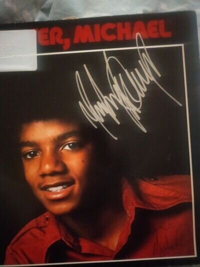 Michael Jackson Signed 12" Vinyl