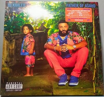 Dj Khaled -Father of Asahd limited blue vinyl,2 LP (jay z/nas/cardi B/rick ross)