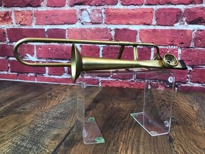 NICE Vintage Metal BLACK TIP TROMBONE KAZOO From DEL RUBIO TRIPLETS Estate